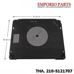 Κάλυμμα πλάτη ανεμιστήρα αερόθερμης κουζίνας MIELE